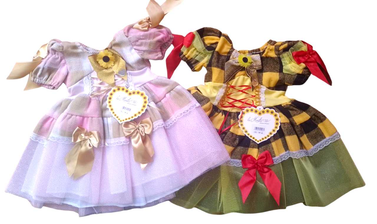 VESTIDO JUNINO LA MORETTA BEBE 135-I